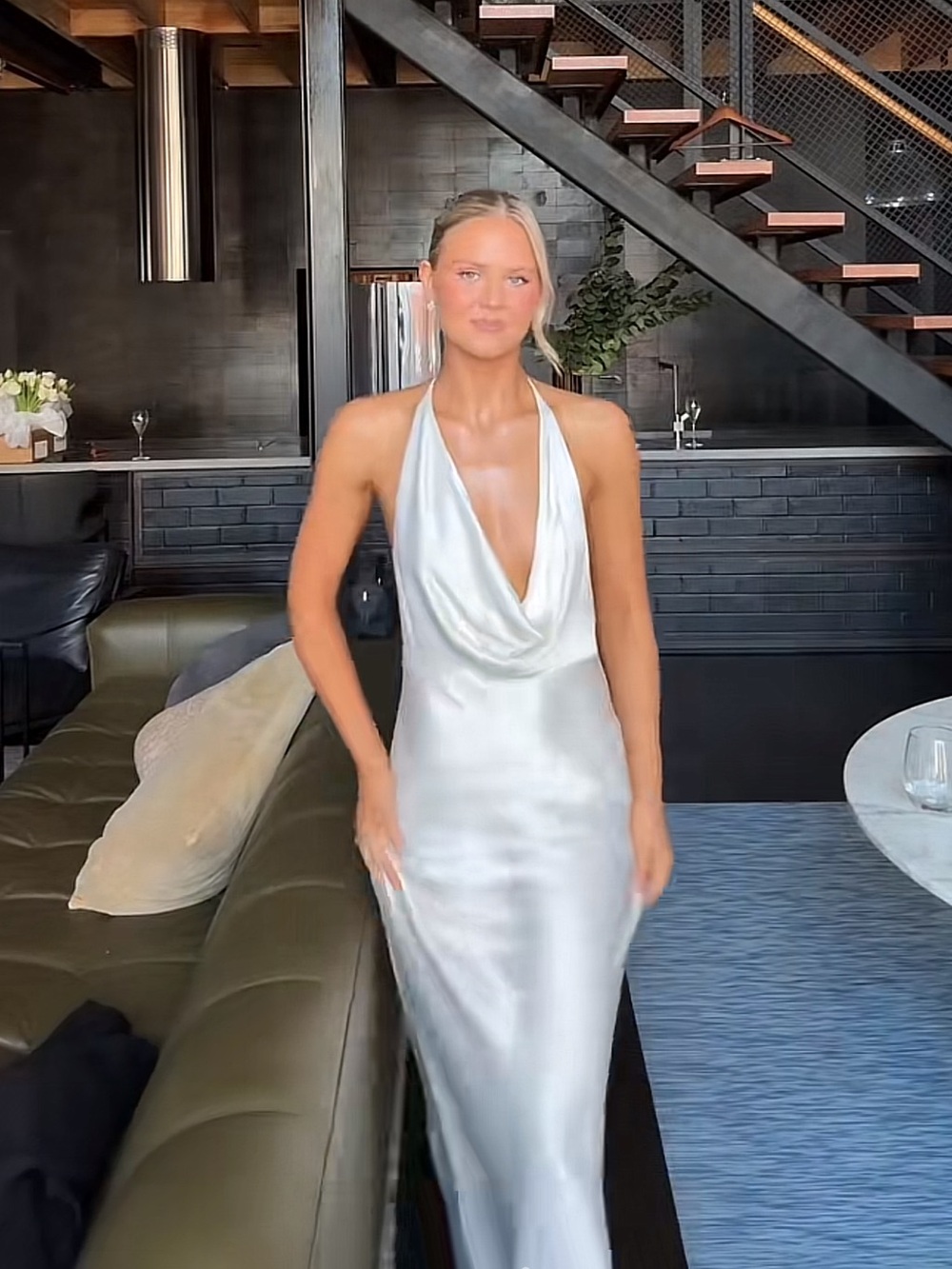 Shona Joy La Lune Cowl Neck Maxi Dress - Picture 4 of 6